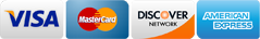 Major Credit Cards Accepted